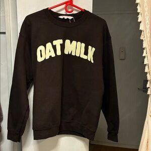 Oat Milk brown sweatshirt
